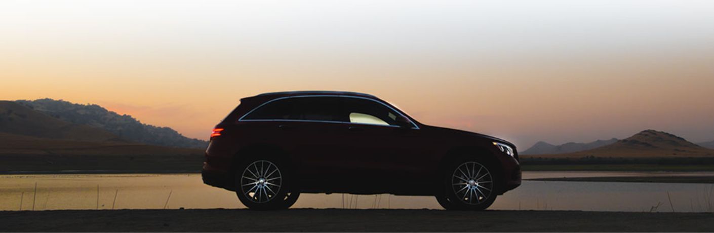 Side view of the 2024 Mercedes-Benz vehicle