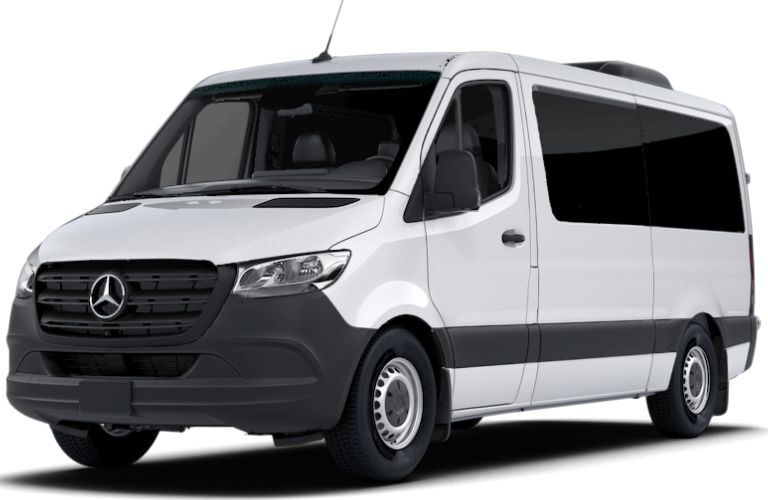 360-degree camera display2023 Mercedes-Benz Sprinter Passenger Van exterior display