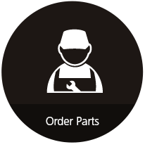 Order parts black circle