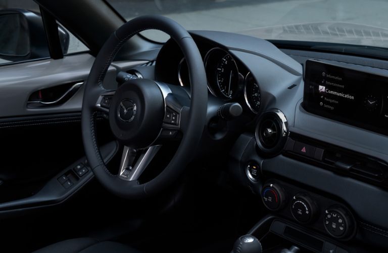 dashboard view of the 2024 Mazda MX-5 Miata RF