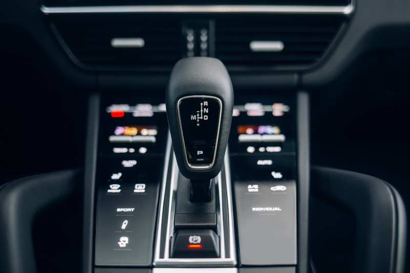 A car with automatic transmission