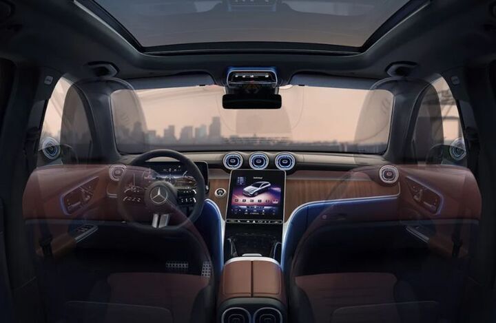 2025 Mercedes-Benz GLC 350e 4MATIC® SUV cabin