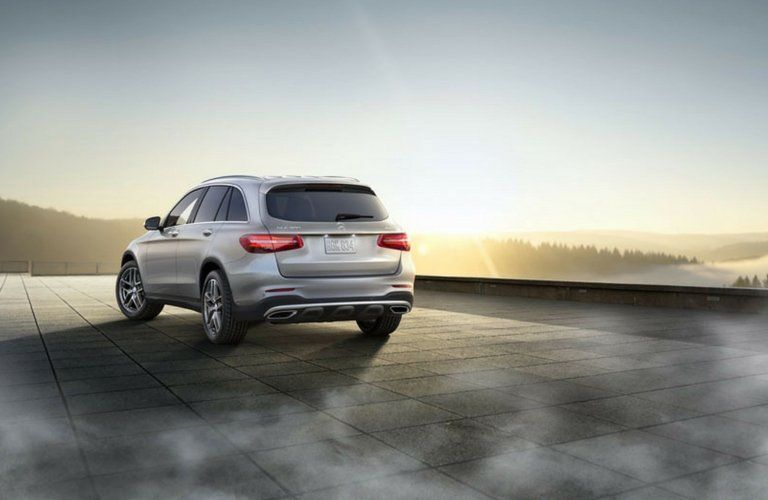 2017 Mercedes-Benz GLS on a foggy morning
