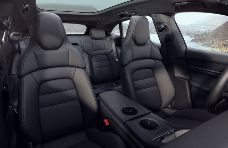Seats of the 2023 Porsche Taycan