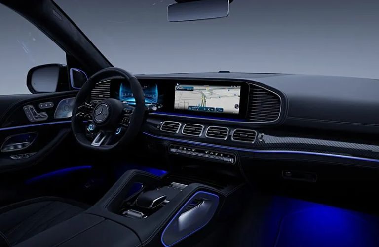 2025 Mercedes-Benz AMG GLS 63 SUV interior front dash