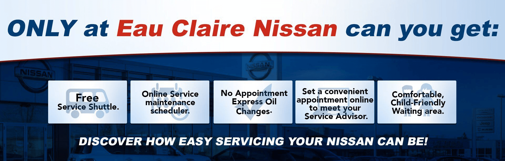 Nissan Dealership Eau Claire, WI Used Cars Eau Claire Nissan New