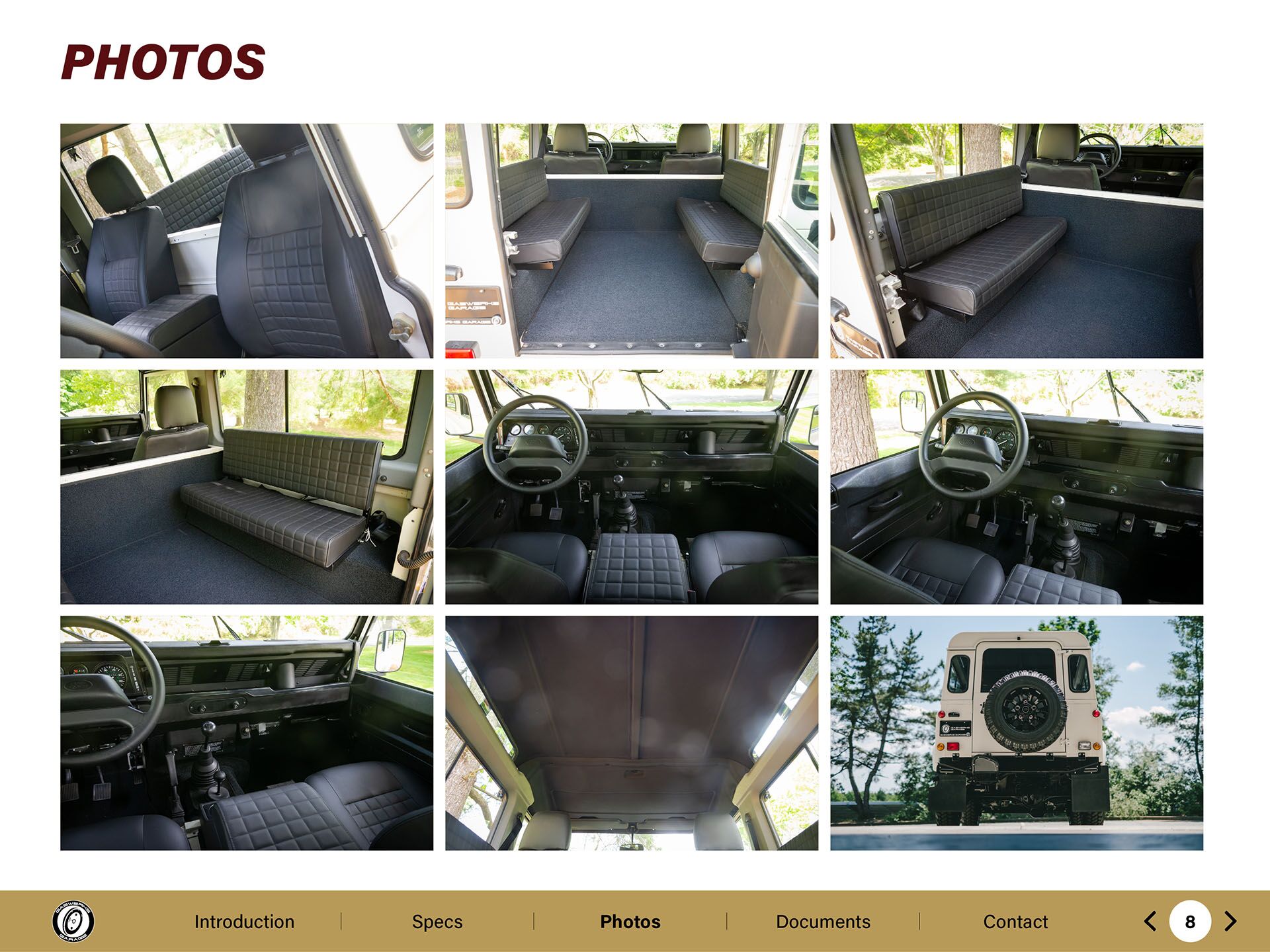 Used 1992 Land Rover Defender 90 Brooklyn Coach Works in Paramus NJ