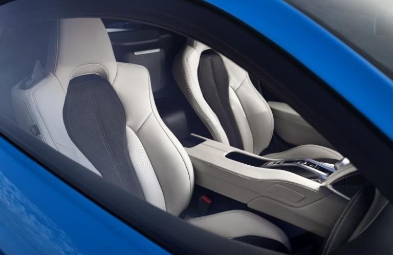 front seat view of a 2021 Acura
