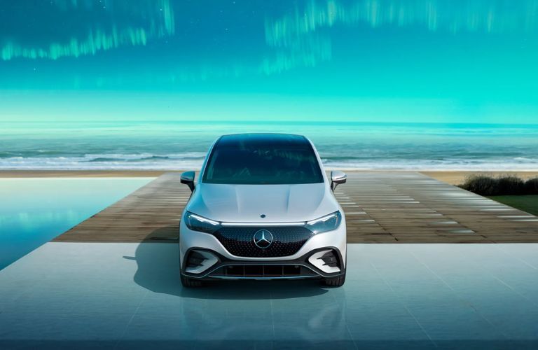 side view image of a 2025 Mercedes-Benz EQE SUV