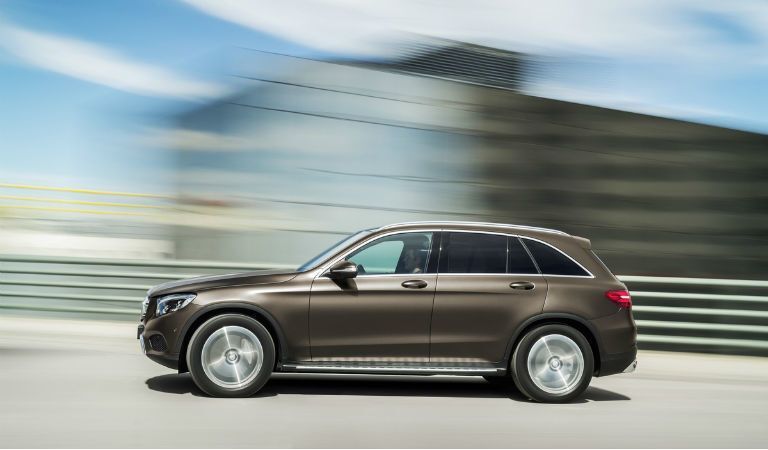 gray Mercedes-Benz GLC