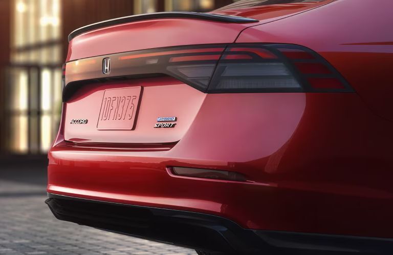 2024 Honda Accord Hybrid rear