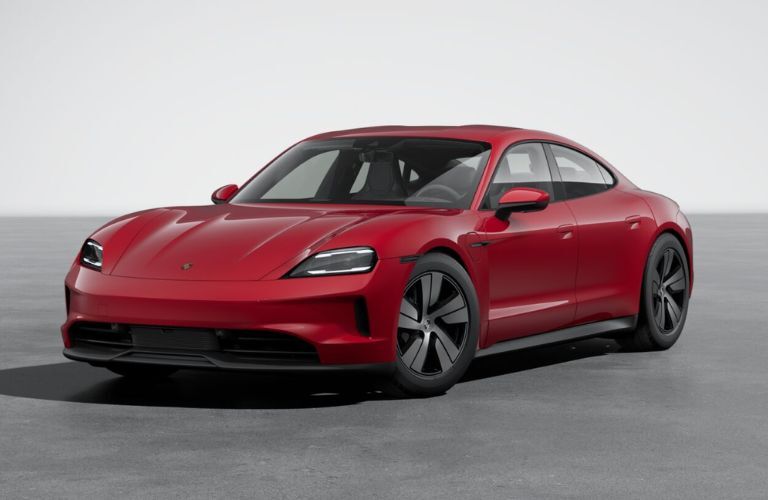 2026 Porsche Taycan exterior front side view