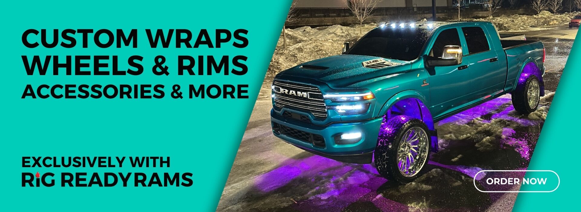 Custom Wrapped Rig Ready RAMs
