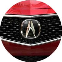 2018 Acura RLX grille and emblem