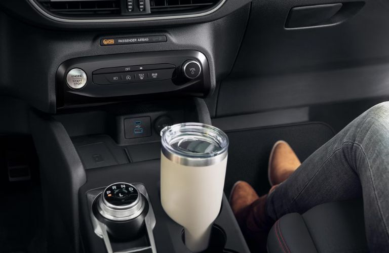 2025 Ford Escape Active cup holder and audio system