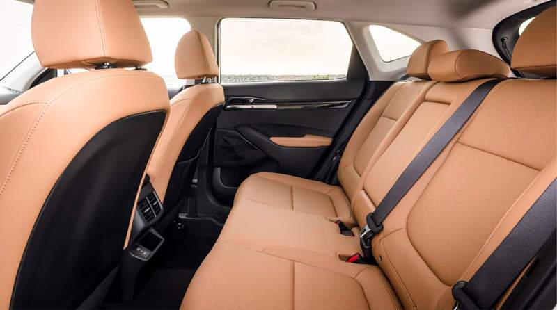 The comfortable seating in the 2025 Kia Seltos