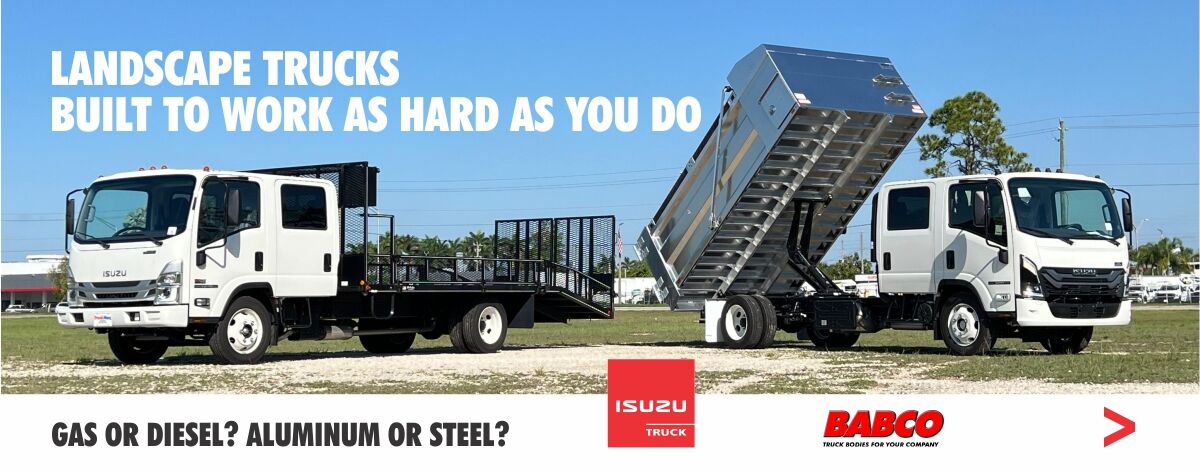 Isuzu landscape trucks