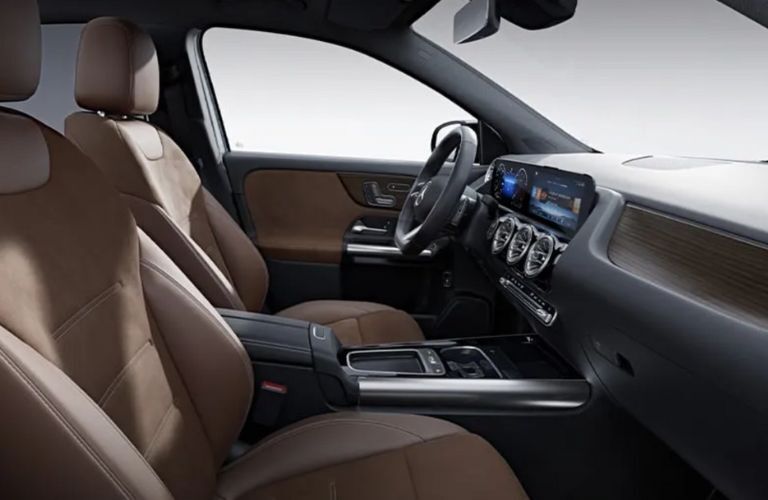 cockpit of a Mercedes-Benz