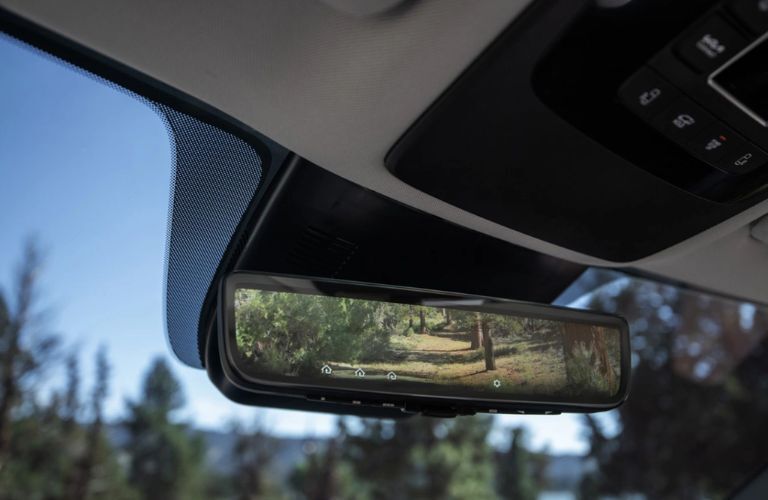 Rearview mirror in the 2025 Kia Carnival