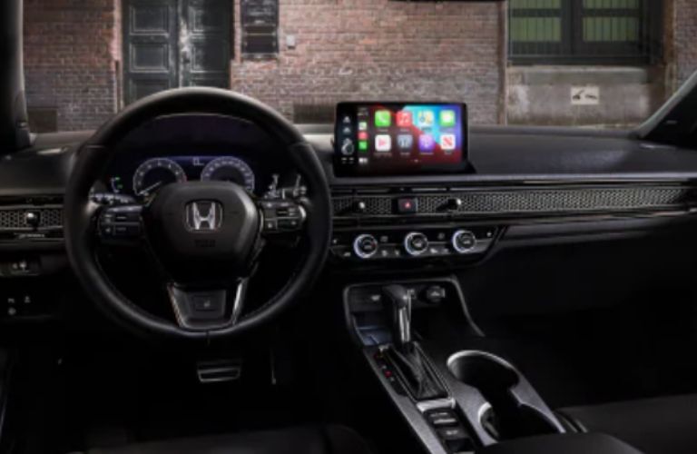 2023 Honda Civic Hatchback cockpit view