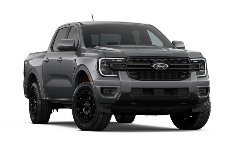 2026 Ford Ranger Lariat on white