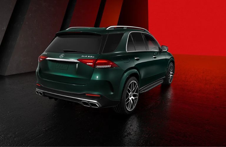 Rear view of the 2023 Mercedes-Benz AMG® GLE 63 S SUV