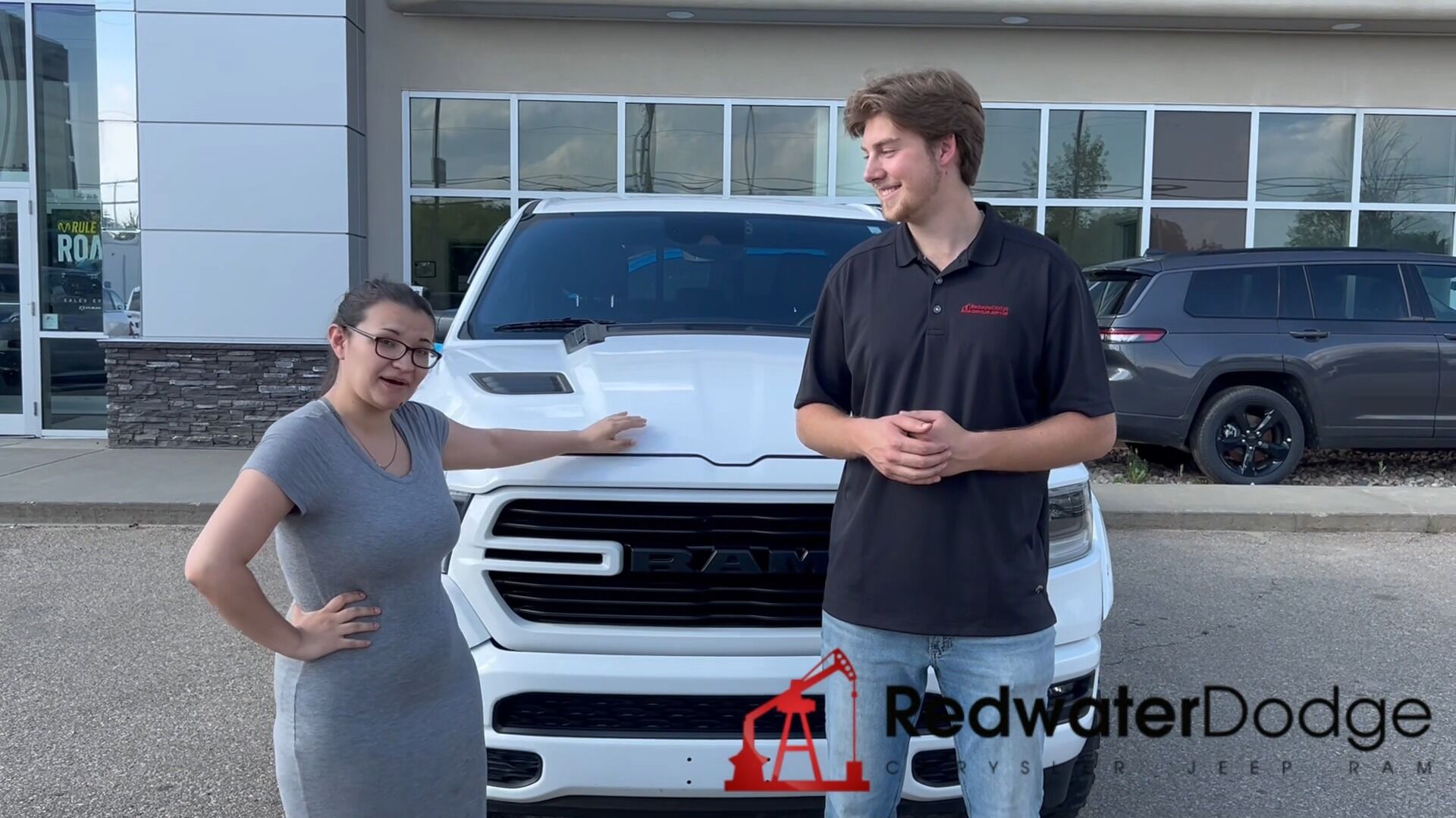 Hannah and Jeremy at Redwater Dodge