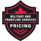 Military and Frontline Services Pricing