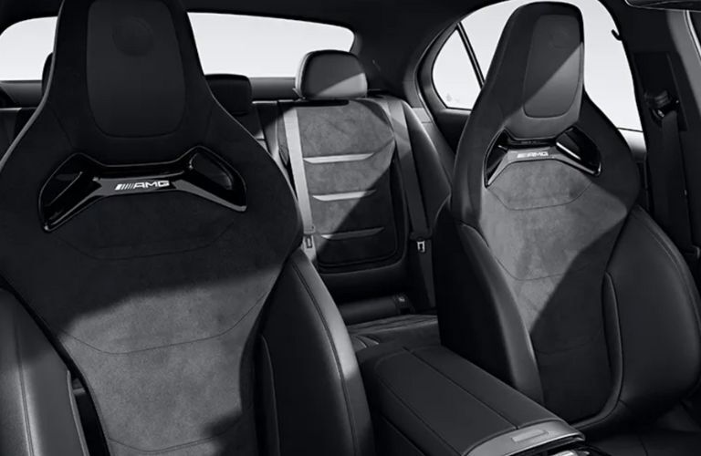 rear seat of the 2025 Mercedes-Benz AMG® C 43 Sedan