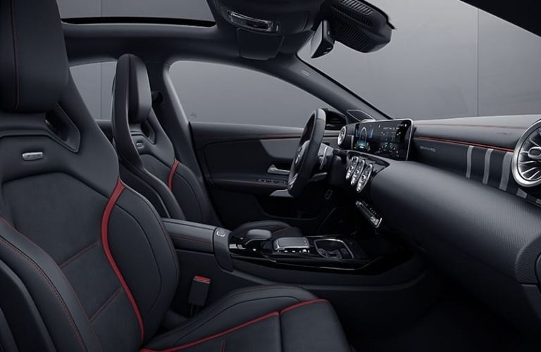 2022 MB AMG CLA 35 Coupe front seats