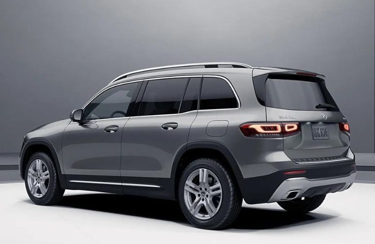 2024 MB GLB 250 SUV side and back view
