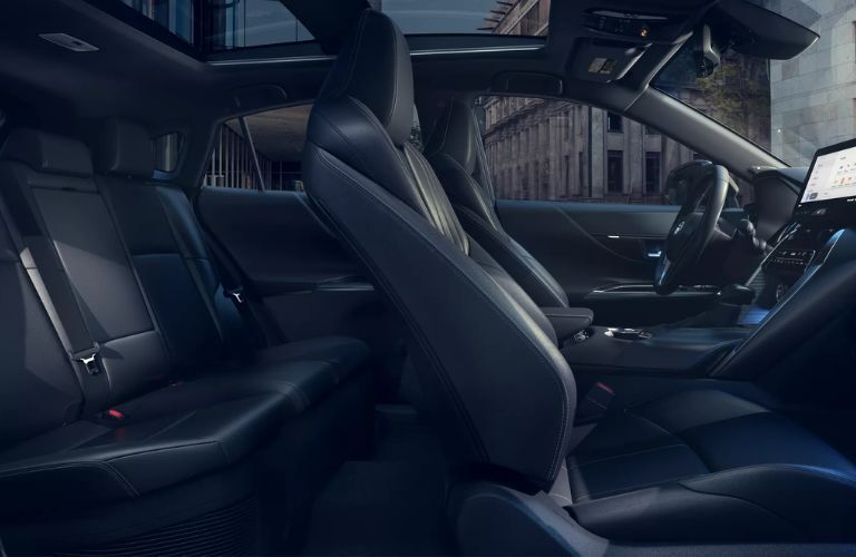 Interior of the 2023 Toyota Venza