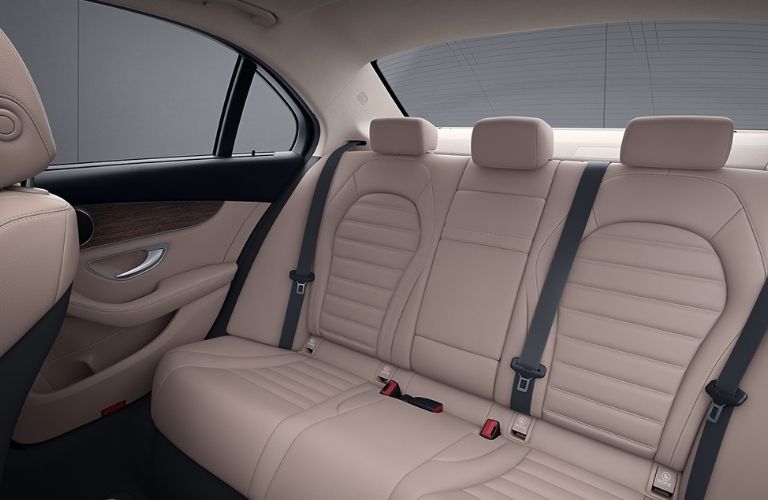 Mercedes-Benz C-Class rear seats