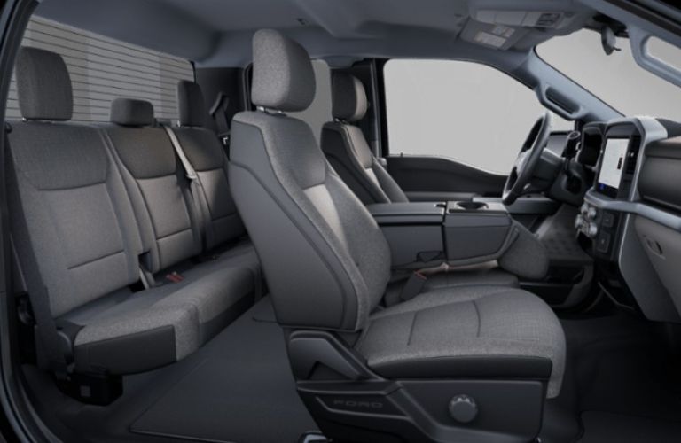 2025 Ford F-150 XLT seating side view