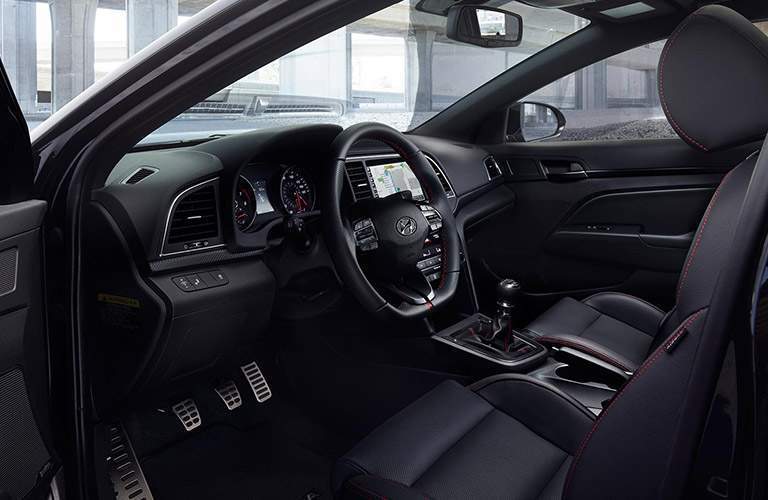 2018 Hyundai Elantra front interior