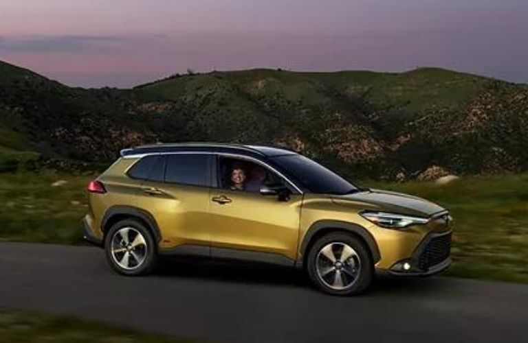 2023 Corolla Cross Hybrid exterior side view