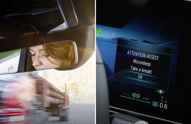 driver-facing camera and assistance available in the 2024 Mercedes-Benz E 450 4MATIC Sedan