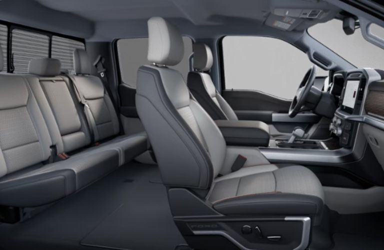 2025 Ford F-150 Lariat seating side view