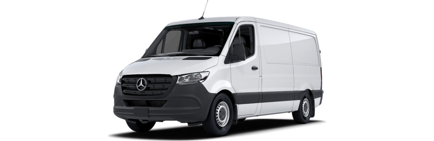 2026 Mercedes-Benz Sprinter Cargo Van on white