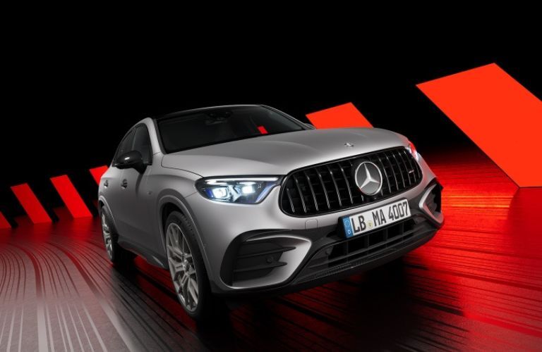 front view image of the 2024 Mercedes-Benz AMG GLC 43 Coupe