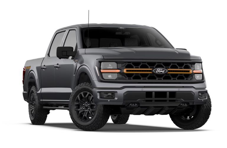 2026 Ford F-150 Tremor front view on white