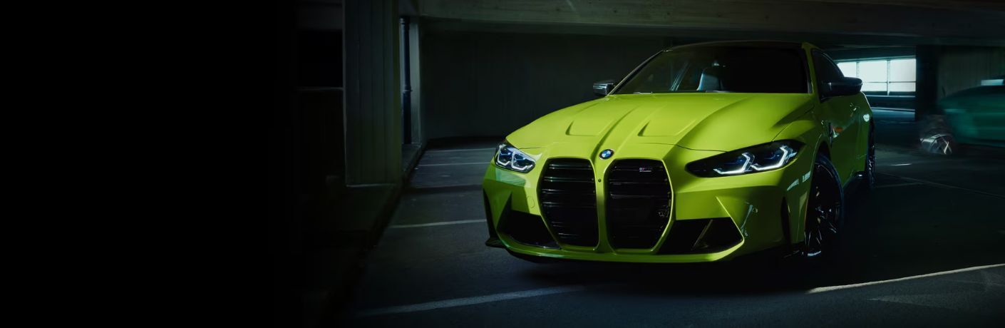 Front fascia of the 2024 BMW M4 Coupe