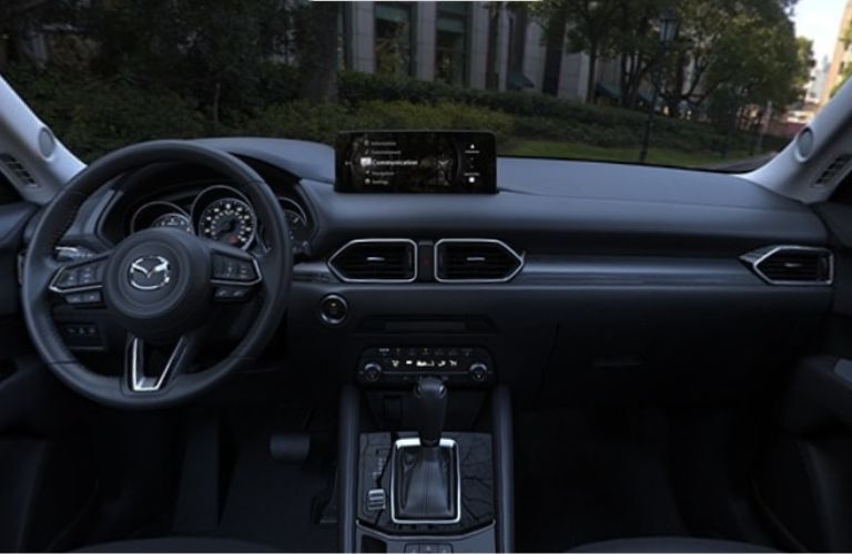 Dashboard view of the 2024 Mazda CX-5 2.5 S Select