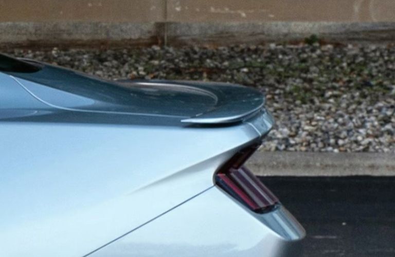 2025 Ford Mustang GT Fastback trunk close up