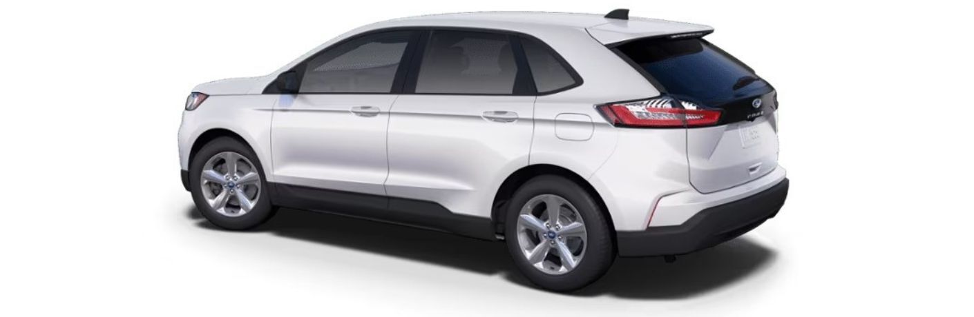 2024 Ford Edge SE on white background rear angle
