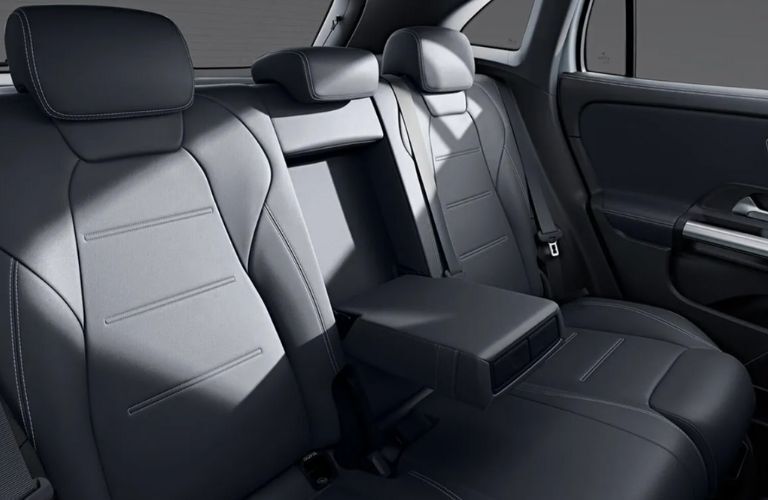 rear seat of the 2026 Mercedes-Benz GLA SUV