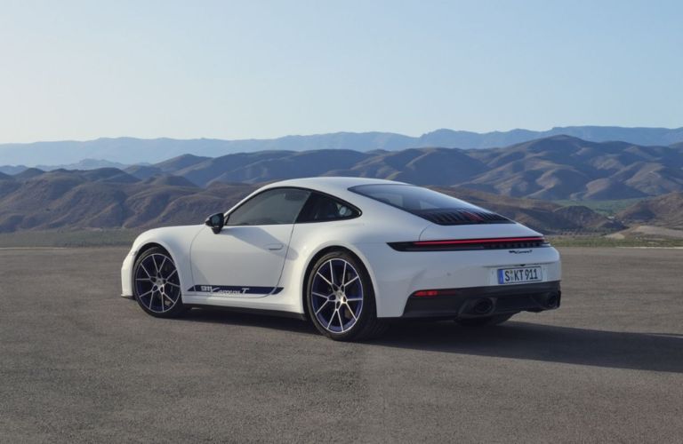 2025 Porsche 911 Carrera T exterior rear view