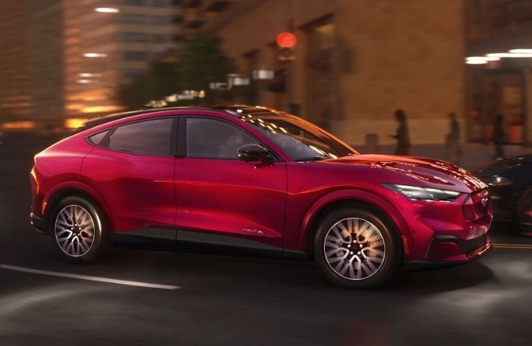 2025 Ford Mustang Mach-E side view