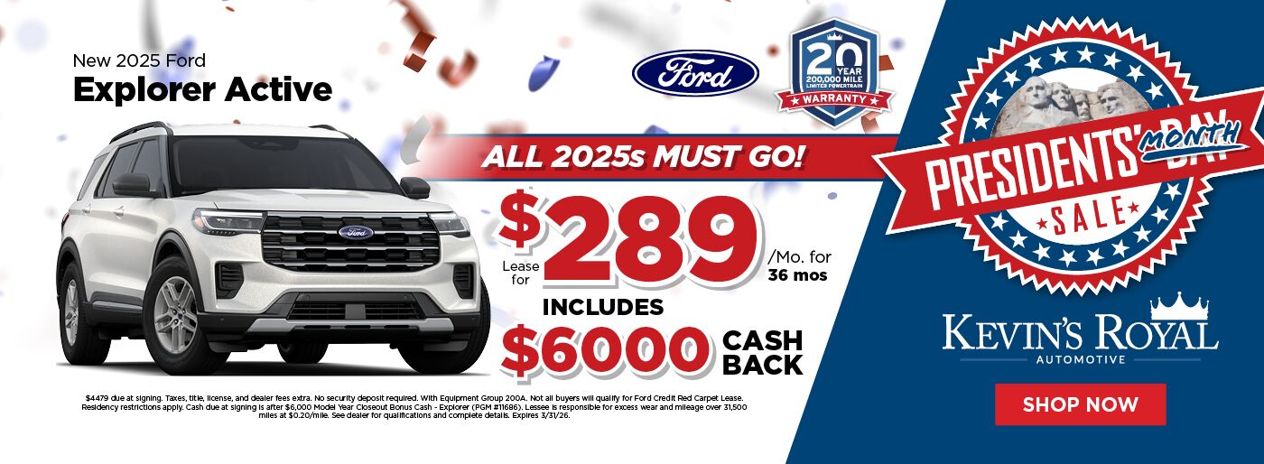 Presidents Month - Explorer