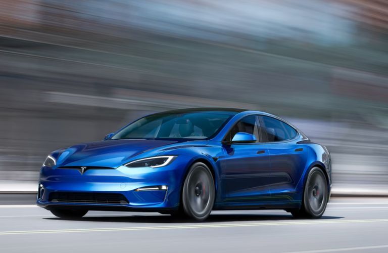 2022 Tesla S exterior side view